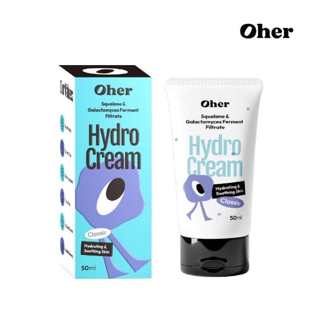 【Oher歐爾_官方直營】保濕霜50ml(角鯊烷、無矽靈酒精香精 台灣製保養品)