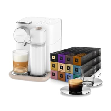 【Nespresso】膠囊咖啡機 Gran Lattissima 雲萃機(探索禮盒120顆迎新會員組/義式/拿鐵/奶泡機)