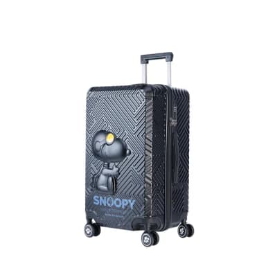 【SNOOPY 史努比】史努比24吋3D飛行款行李箱(三色任選)