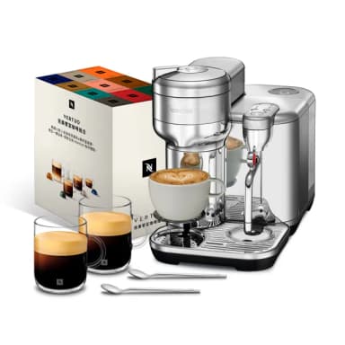【Nespresso】臻選厚萃Vertuo Creatista膠囊咖啡機(完美饗宴100顆迎新會員組/義式/奶泡機)