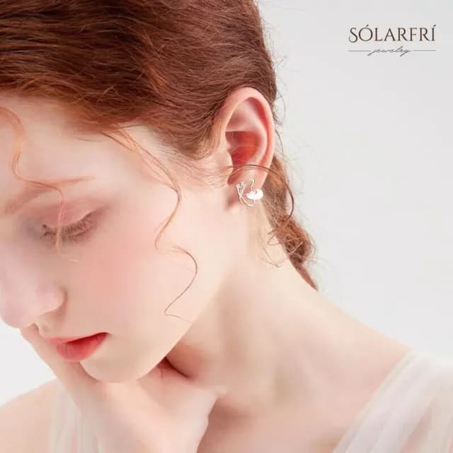【SOLARFRi】銀針耳環｜閃耀輕奢小眾款親膚低敏 附品牌禮盒包裝(閨蜜情人女友母親老婆禮物)