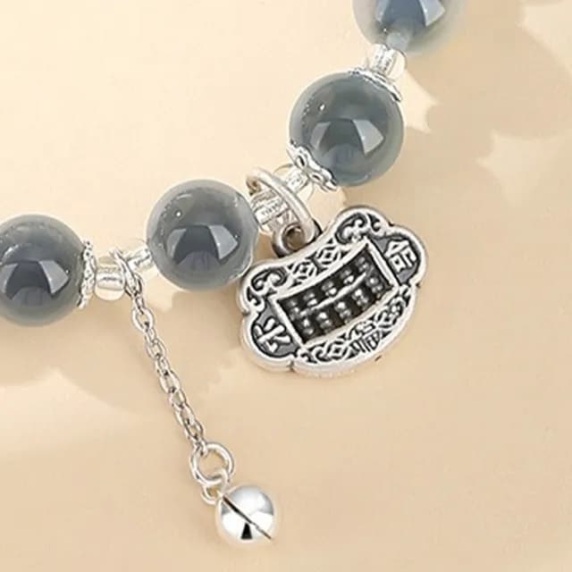 【MoonDy】雙11 純銀手鍊 手鍊串珠 水晶手鏈 開運水晶手鍊 瑪瑙手鍊 招桃花水晶 純銀水晶手鍊