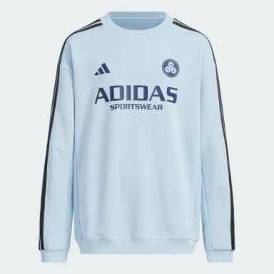 【adidas 愛迪達】長袖上衣 童裝 JN1736