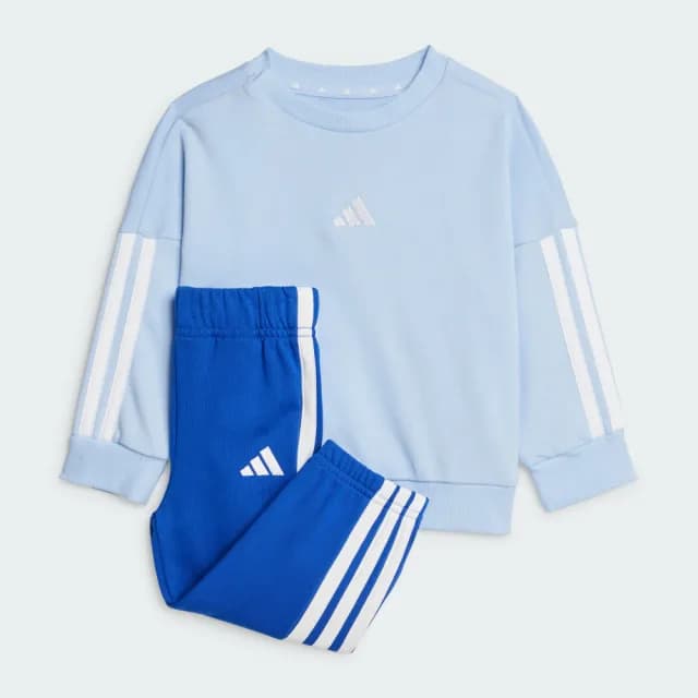 【adidas 愛迪達】ESSENTIALS 運動套裝 嬰幼童裝 JD6483
