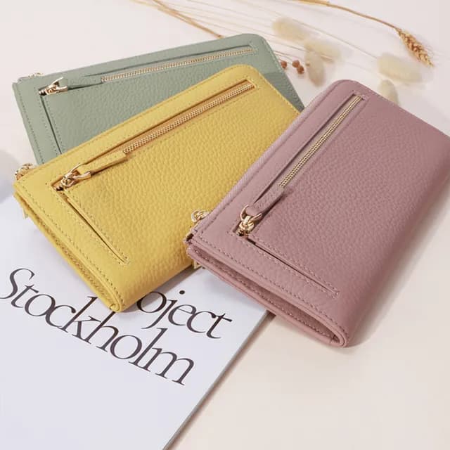 【LEEHER】雙11 防盜刷錢包/錢包/錢包/皮包/皮夾/女生錢包/長款錢包/拉鍊錢包/手拿包/