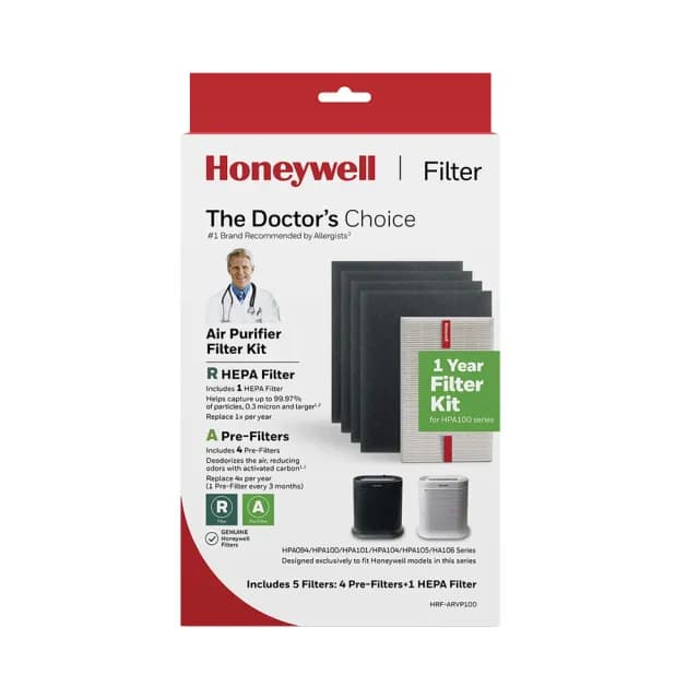 【美國Honeywell】一年份耗材組 HRF-ARVP100(適用HPA100 / HPA5150WTWV1)