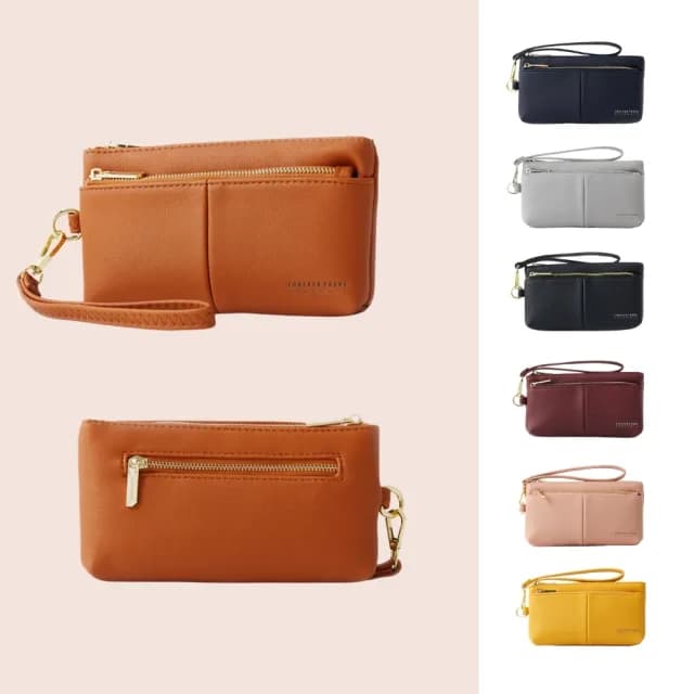 【MoodRiver】手拿包 零錢包 錢包 手腕包 皮夾 卡夾 手機包 隨行包 小包包 萬用包 拉鍊包