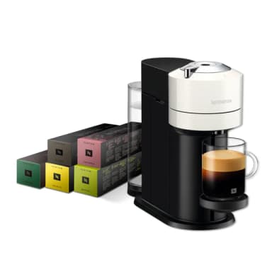 【Nespresso】臻選厚萃Vertuo Next經典款膠囊咖啡機(晨間美式50顆組/義式/入厝)