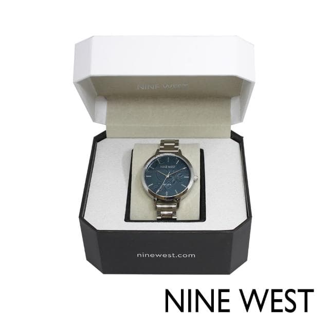 【NINE WEST 官方直營】下單登記贈100MO幣│優雅輕奢米蘭鋼鍊腕錶/手錶(多款任選)