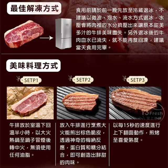 【享吃肉肉】美國藍帶特選嫩肩牛排10片組 共5包(2片裝/100g±10%/片  中秋烤肉/燒烤)
