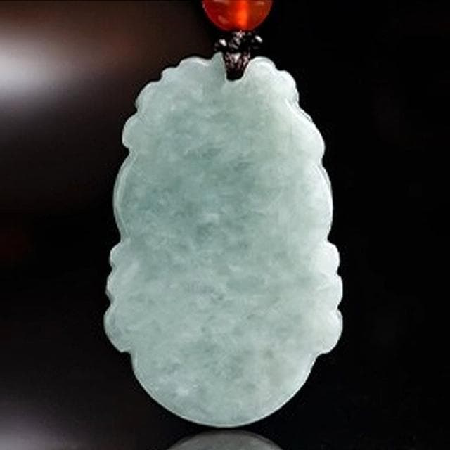 【MoonDy】翡翠 飾品 吊墜 玉石項鍊 招財納福 保平安 翡翠項鍊 十二生肖 情侶項鍊 男女同款 小禮物 禮物