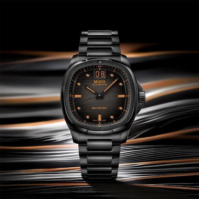 【MIDO 美度】官方授權 Multifort 先鋒系列TV大日期窗機械錶-40mm(M0495263308100)