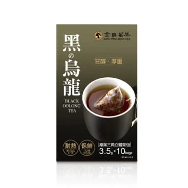 【金品茗茶】黑的烏龍茶包10包x1盒