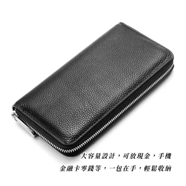 【時尚單品】日式頭層牛皮真皮包包 長夾(皮夾 皮包 皮夾 皮包 零錢包 卡夾 生日禮物 交換禮物 男用