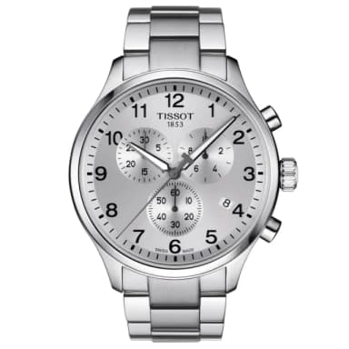 【TISSOT 天梭】CHRONO XL 韻馳系列 三眼計時腕錶 母親節 禮物 推薦(T1166171103700)