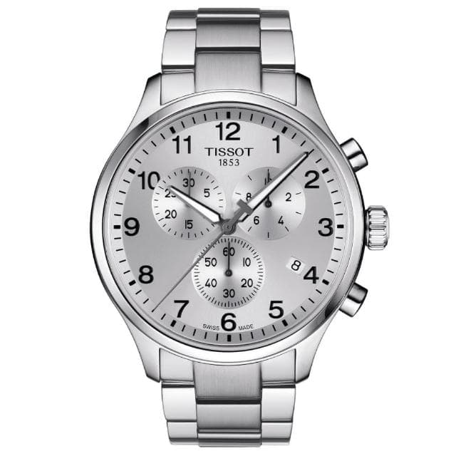 【TISSOT 天梭】CHRONO XL 韻馳系列 三眼計時腕錶 母親節 禮物 推薦(T1166171103700)