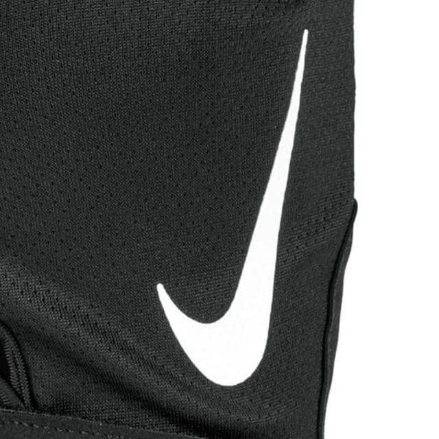 【NIKE 耐吉】男用黑色健身重訓舉重半指運動手套 防滑止汗透氣孔洞 腳踏車適用 生日禮物(N1012315091)