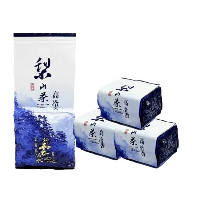 【茶曉得】梨山比賽級冷韻烏龍茶葉75gx4包(0.5斤 春茶)