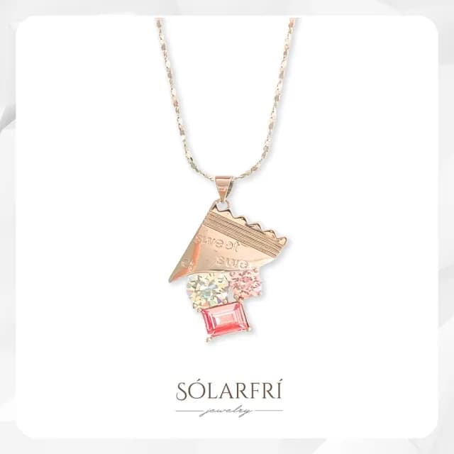 【SOLARFRi】鎖骨項鍊｜糖果設計款項鏈可調鍊圍大小 附品牌禮盒包裝(閨蜜女友老婆情人生日交換聖誕禮物)