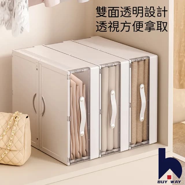【百崴收納】被單防塵收納箱2入組(床單整理盒 床包收納盒 衣物收納盒 床底收納箱 換季收納箱 縫隙收納)
