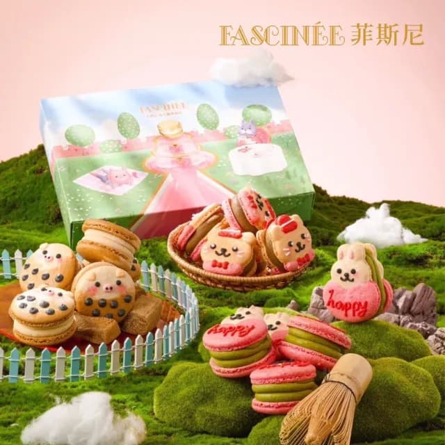【菲斯尼】豪華典藏禮盒六顆裝 隨機口味(手作 手工 法式 馬卡龍 休閒 零食 甜點 蛋糕 餅乾 台式 送禮 推薦) - momo購物網 - 好評推薦 -