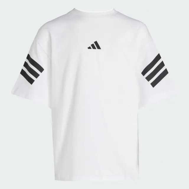 【adidas 愛迪達】FUTURE ICONS 3-STRIPES 短袖上衣 T恤 童裝 JN8088