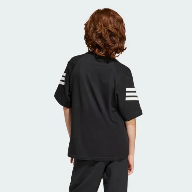 【adidas 愛迪達】FUTURE ICONS 3-STRIPES 短袖上衣 T恤  童裝 JN8092
