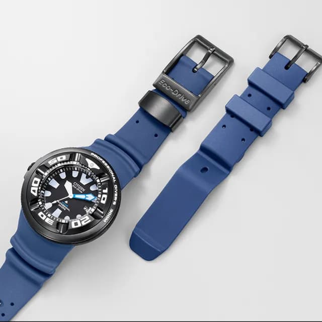 【CITIZEN 星辰】PROMASTER系列 限量 光動能潛水腕錶 禮物 推薦(BJ8055-04E)