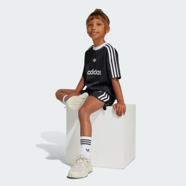 【adidas 愛迪達】運動套裝 童裝 - Originals JC7870