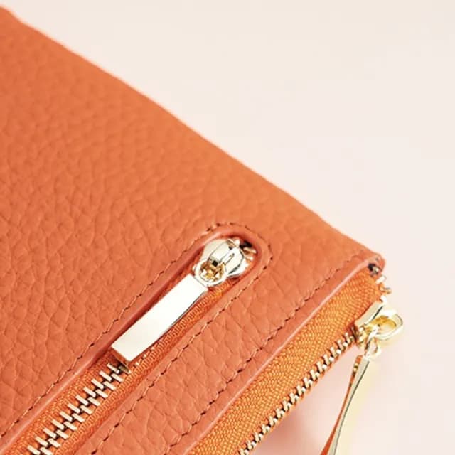 【MoonDy】錢包 長夾 錢包 長款錢包 招財錢包 母錢包 防盜刷 多卡位 手拿包 牛皮