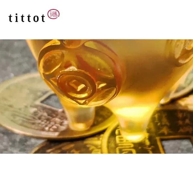 【tittot 琉園】諸事大吉_十二生肖年年有錢系列 擺飾(琉璃/贈禮/生日禮物/祝福/招財/豬)