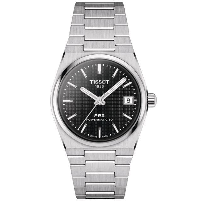 【TISSOT 天梭】PRX系列 1970年代復刻 機械腕錶 母親節 禮物 推薦(多款可選)