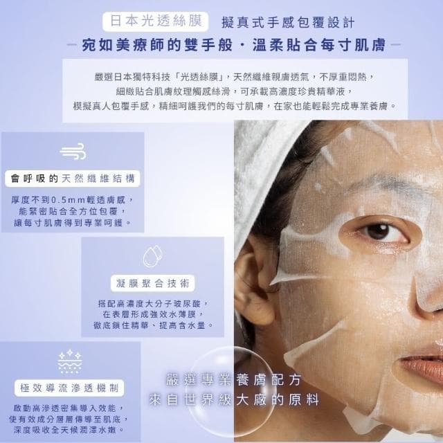 【Starnic 星采保養品】傳明酸高效美白面膜(10入/盒)