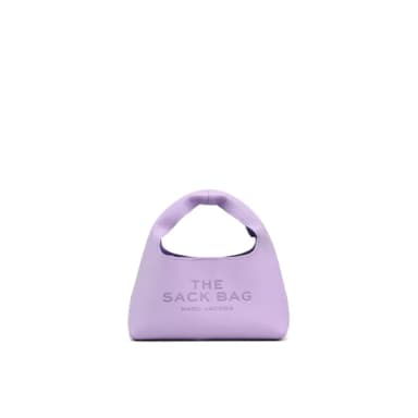 【MARC JACOBS】官方直營 The Sack 迷你紫藤皮革手袋