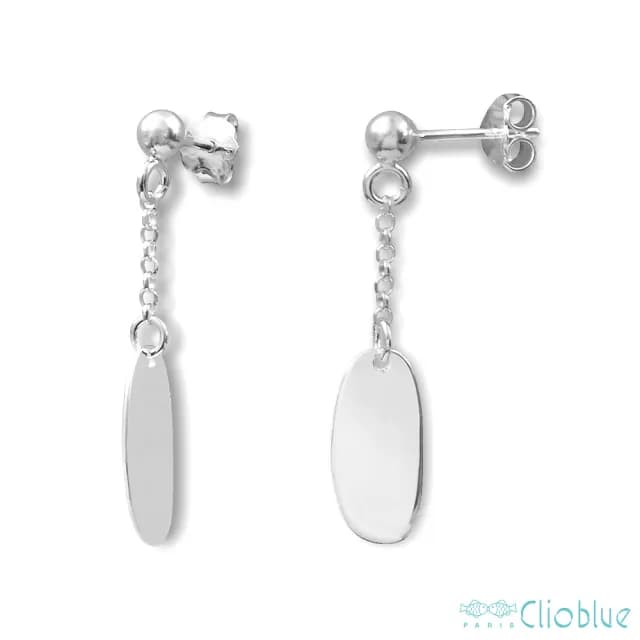 【CLIO BLUE】衝浪板耳環 925純銀耳環  情人魚 雙魚(法國巴黎品牌/925純銀)
