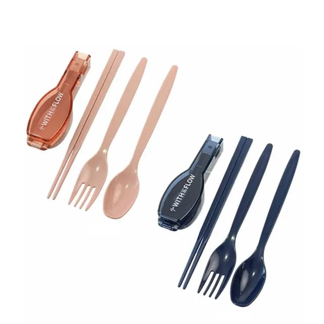 【SABU HIROMORI】日本製 糖果色餐具組(多色任選 環保筷 環保餐具)