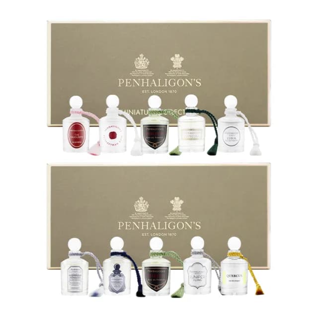 【PENHALIGON’S 潘海利根】香水禮盒 5ml*5 兩款任選(國際航空版_女性系列/紳士系列)