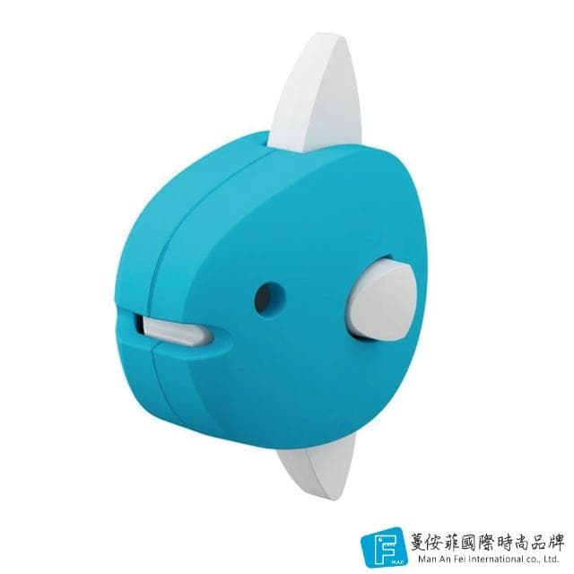 【MAF 蔓侒菲】韓國HALFTOYS哈福/3D磁吸骨骼拼圖-翻車魚(磁吸/磁力片/組合玩具/辦公室擺飾/療癒/舒壓小物)