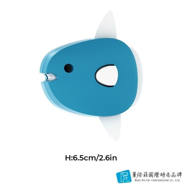 【MAF 蔓侒菲】韓國HALFTOYS哈福/3D磁吸骨骼拼圖-翻車魚(磁吸/磁力片/組合玩具/辦公室擺飾/療癒/舒壓小物)