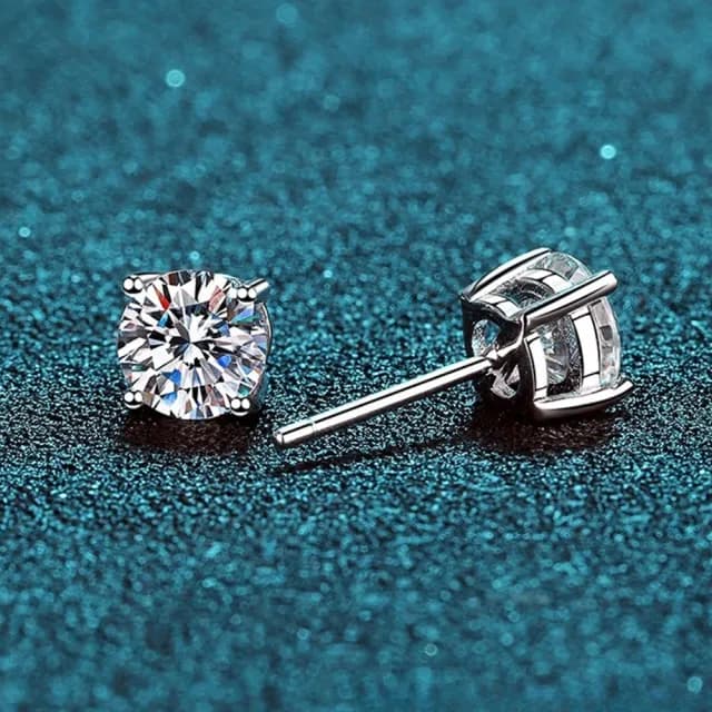 【LEEHER】雙11 女生/耳環/飾品/純銀耳環/S925銀/耳飾/耳針/小香風耳環/氣質耳環/情人節禮物/鋯