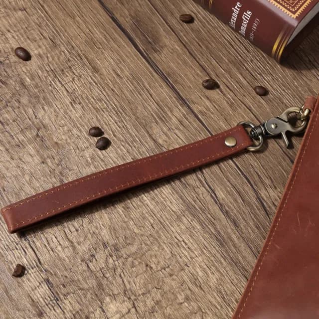 【LEESA】情人節禮物 大錢包\商務手拿包\真皮包包\男生包包\牛皮手拿包\檔案包\商務手拎包\包包\手拿包男\