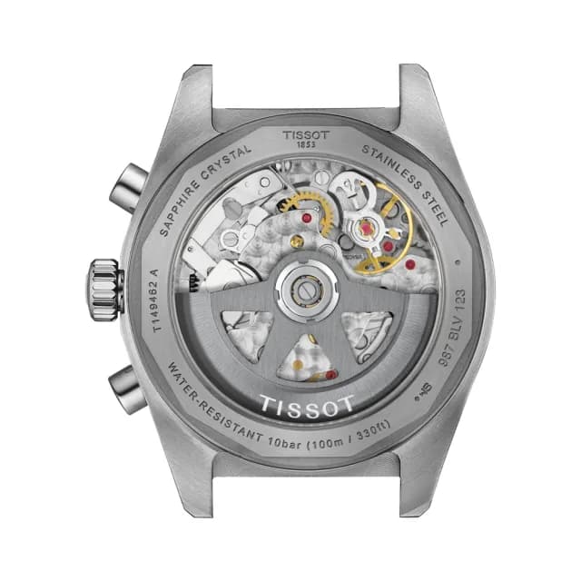 【TISSOT 天梭】PRS516 CHRONOGRAPH 計時機械腕錶 畢業禮物 送禮 推薦(T1494621101100)