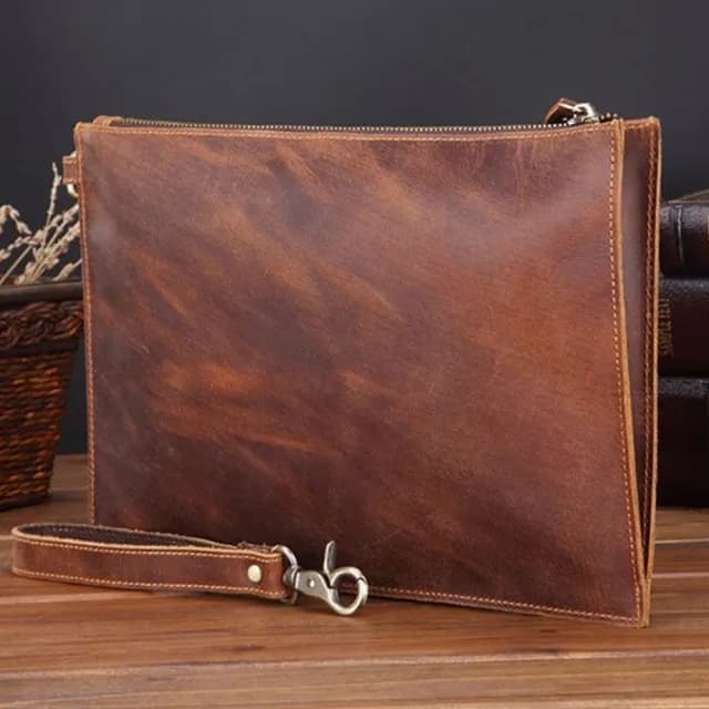 【LEEHER】情人節禮物 平板包/大錢包/商務手拿包/真皮包包/男生包包/牛皮手拿包/檔案包/商務手拎包/包包/手