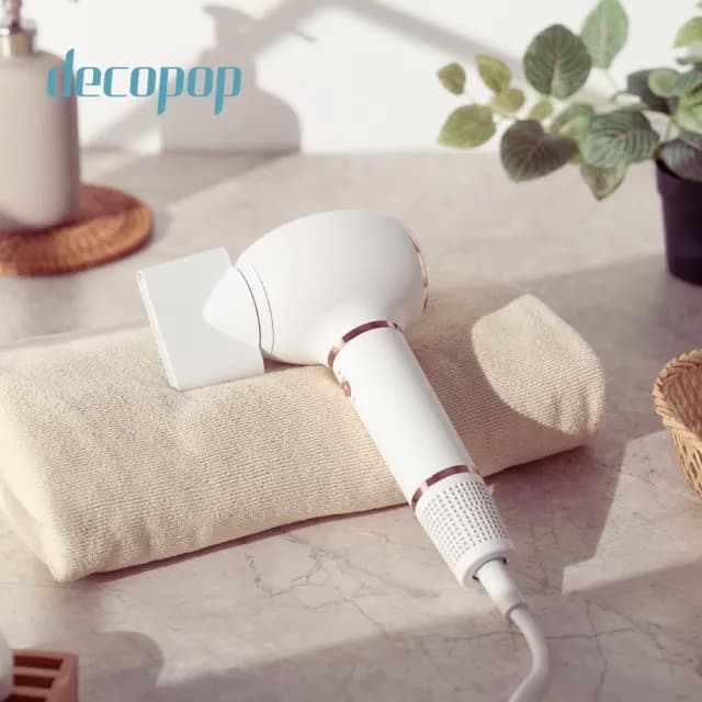 【decopop】美型負離子吹風機DP-801 父親節禮物(小蘋機)