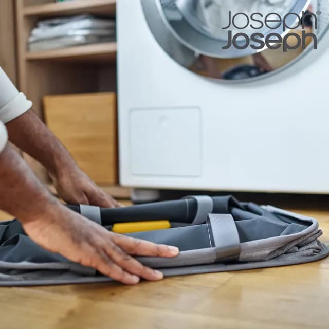 【Joseph Joseph】可折疊洗衣提籃-35L(母親節禮物 摺疊 洗衣籃 髒衣籃 手提籃)