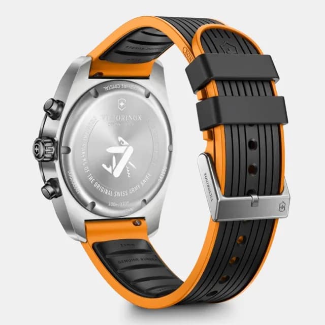 【VICTORINOX 瑞士維氏】Swiss Army 數字 計時碼錶 手錶 送禮 禮物推薦(VISA-242050)