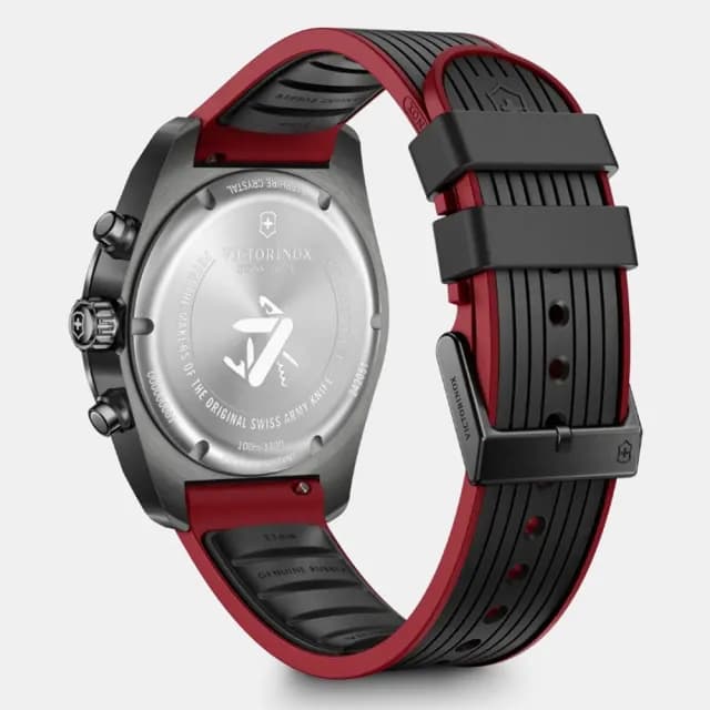 【VICTORINOX 瑞士維氏】Swiss Army 數字 計時碼錶 手錶 送禮 禮物推薦(VISA-242051)