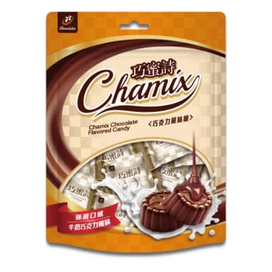 【77】巧蜜詩巧克力風味糖(Chamix Chocolate Flavored Candy)