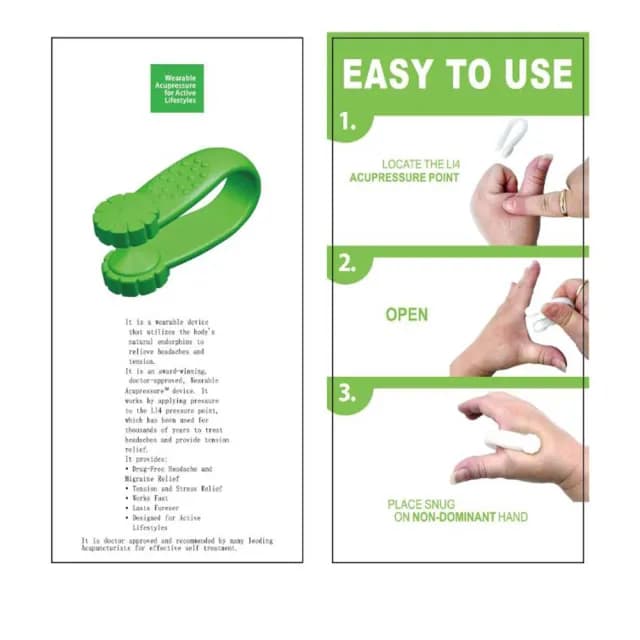 【DR.Story】職人嚴選合谷穴仿真手感穴位按摩器(虎口按摩 旅行紓壓 母親節禮物 女生禮物)