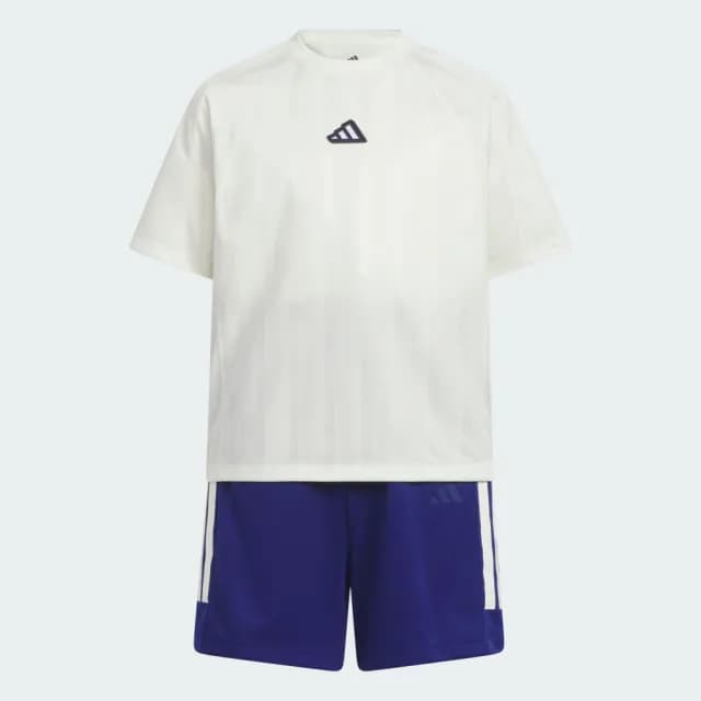 【adidas 愛迪達】SPORTSWEAR 運動套裝 吸濕排汗 童裝 KA1020